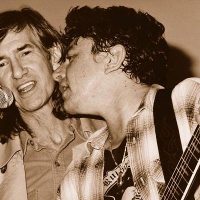 Townes & Joe Ely live Photo By Paolo Brillo